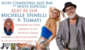 Michelle Spinelli &amp; Tomati - Duo - no Alves comedoria Jazz Bar. 22/07/17